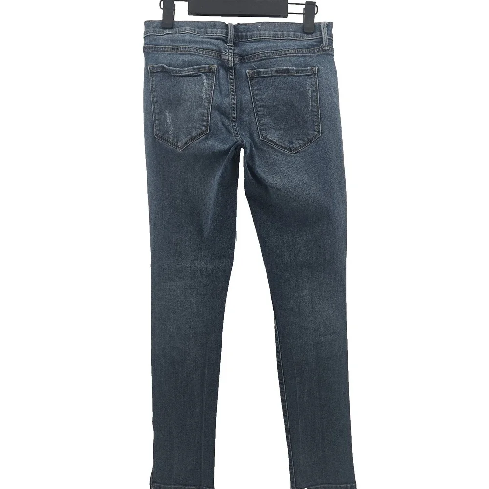 Banana Republic Premium Women's 27 Skinny Zippered Ankle Jeans